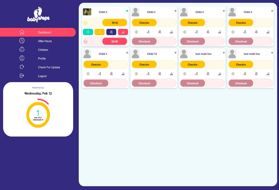 An online Children’s attendance system app to be used by the teachers of the specific organization on the android tablets. Application built over ionic, Backend &amp; APIs built over Codeigniter.