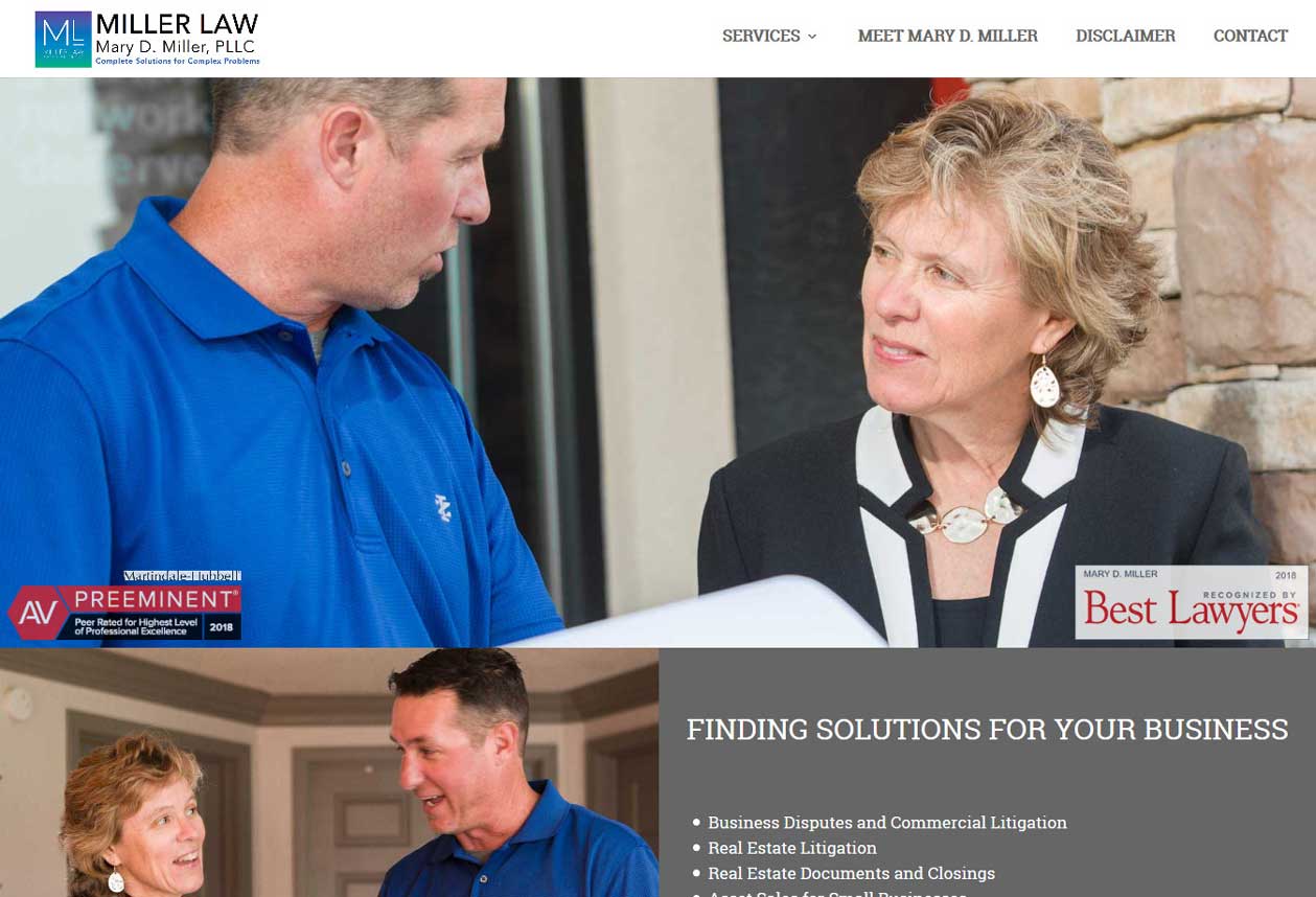 A one-page website built over wordpress using the famous multipurpose theme, Divi.