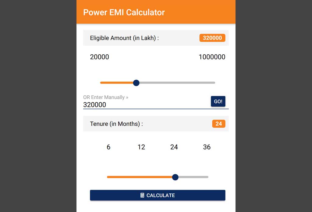 An application for ICICI Agent to calculate the Power EMI and it's built using Ionic framework.