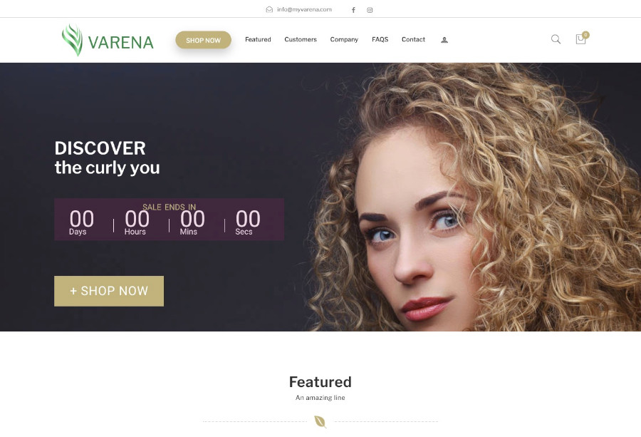 Woocommerce based website built for a cosmetics manufacturing company.