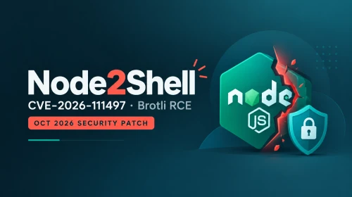 Critical Node.js Vulnerability CVE-2026-111497 ("Node2Shell" Brotli RCE) & October 2026 Security Patch Guide