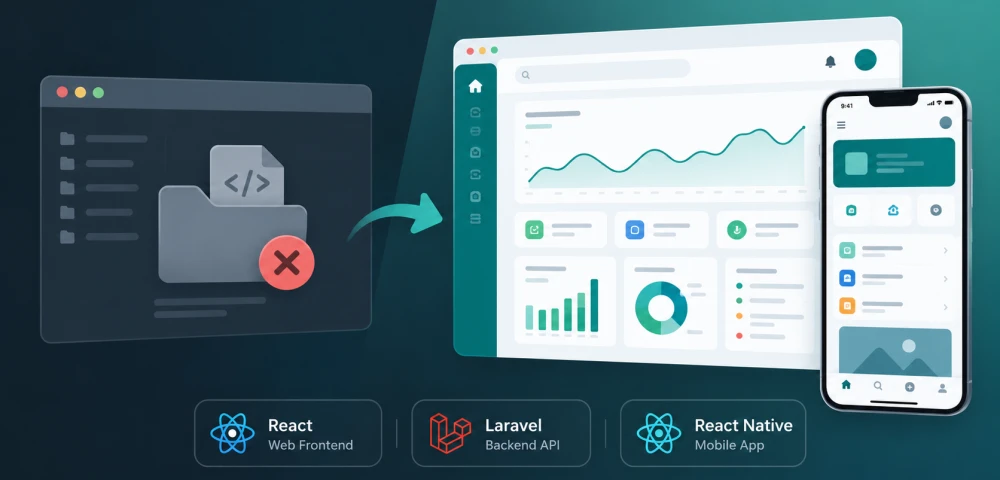 Stop Submitting Downloaded Code: Top Live Final-Year Project Ideas in React, Laravel & React Native (2026–27)