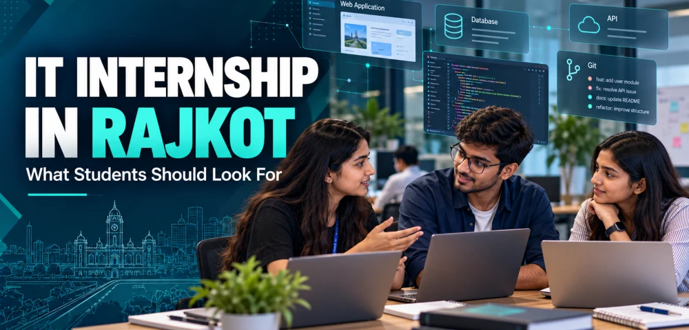 IT Internship in Rajkot: What Students Should Look For Before Joining